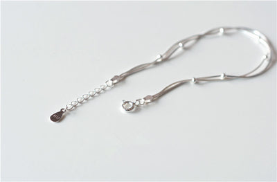 Women's Korean-style Fashion Simple Small Balls Bracelet Temperamental Sterling Silver Ornament